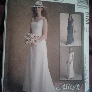 McCall's Bride Bridesmaid Dress 9183 multi sizes